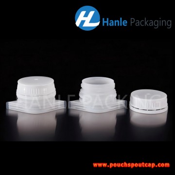 Dia 40mm standing pouch tap and spout pouches caps, doypack spout cap for large size granule - HL400D Dia 40mm standing pouch tap and spout pouches caps, doypack spout cap for large size granule - HL400D